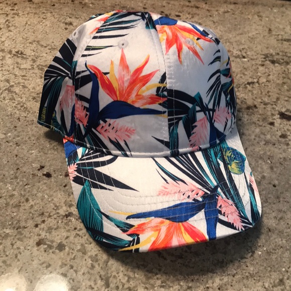 tropical baseball hat